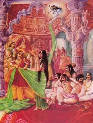 The insulting of Draupadī