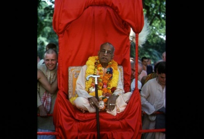 Picture of Śrīla Prabhupāda