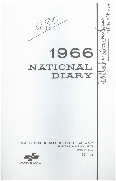 1966 - Нью-Йоркский дневник